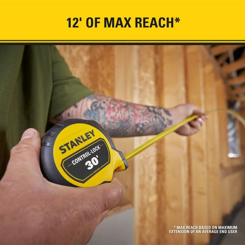 Stanley 30 Ft. Control-Lock Tape Measure