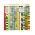 thumbnail image 4 of Lápices de colores SKKSTATIONERY, 28 unidades, de madera con goma de borrar en la parte superior, 4 of 5