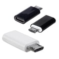 thumbnail image 1 of sdhkgrrt under $5 2Pcs Type-C USB Adapter, Type-C to USB Female Adapter Converter,USB 3.1 Data Transfer Charging Adapter,Type C Male to USB 2.0 Converter,Phone Charging Data Sync Adapter,Universal, 1 of 8