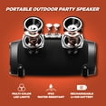 thumbnail image 2 of ION 51-Watt Sport Surge Outdoor-Ready Portable Bluetooth Rechargeable Boom Box with Lights, TWS, USB/Aux, Water-Resistant, up to 20 Hours Play Time, 2 of 11