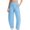 *Sky Blue, variant on VBVC Women's Y2K High Waisted Barrel Pants , Comfy Pull-On Stretchy Trousers For Women , Ladies' Lightweight Work Pants with Pockets, Black , S-3XL