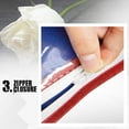 thumbnail image 6 of Anley Vinyl Memorial Flag Display Bag with Zipper - Easy Storage and Lightweight - American Veteran USA 5' x9.5' Folded Flags Plastic Bags, 6 of 7