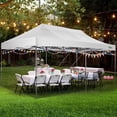thumbnail image 6 of COBIZI 10x20ft Pop up Canopy, Heavy Duty Party Canopy Waterproof Commercial for Outdoor,White, 6 of 7