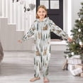 thumbnail image 6 of Vzayyk 4T-14Y Size Aviliable Cozy One-Piece Footless Sleeper Pajama Cozy Christmas Pattern, 6 of 8