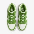 thumbnail image 4 of Nike Dunk High Women's Shoes Color: Chlorophyll/Sail/Chlorophyll Size: 5.5, 4 of 8