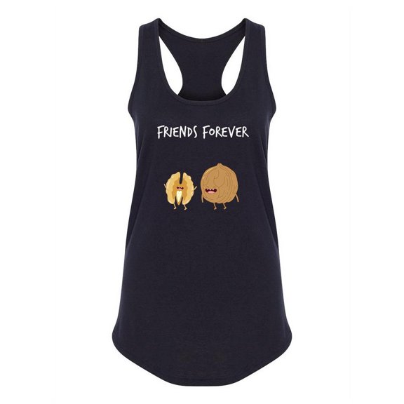 Walnut Friends Racerback Tank Women -Image by Shutterstock, Female Large