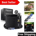 thumbnail image 1 of 25FT Flexible Garden Hose with 10-Function Sprayer - Ultra Lightweight & Leak..., 1 of 5