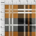 thumbnail image 2 of oneOone Cotton Poplin Brown Fabric Tartan Diy Clothing Quilting Fabric Print Fabric By Yard 56 Inch Wide-7953, 2 of 4