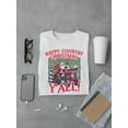 thumbnail image 3 of Merry Country Xmas Y'all Festive T-shirt Men's, 3 of 4