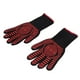 thumbnail image 1 of Guantes ignífugos diseño de dedo independiente material de silicona y poliéster guantes para asar 32 cm/126 pulgadas de largo cómodos y flexibles para horno microondas ANGGREK Otros, 1 of 8
