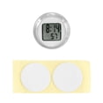 thumbnail image 2 of Speravity Reloj para salpicadero, componente electrónico ABS, suministros multiusos para coche, reloj adhesivo, temporizador Digital doméstico Automoción decorativa y accesorios Blanco, 2 of 6