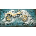 thumbnail image 2 of Kruskamp, Janet 32x18 White Modern Wood Framed Museum Art Print Titled - Never Ride Faster, 2 of 4