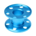thumbnail image 2 of koolsoo Aluminum Scuba Diving Finger Spool Diving Reel Snorkeling Guide Line Spool Blue, 2 of 9