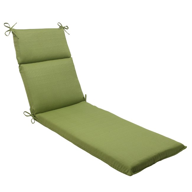 72.5" Olive Green Solid Outdoor Patio Chaise Lounge Cushion - Walmart