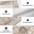 thumbnail image 6 of Brown Coastal Outdoor Rug for Patio/Deck/Porch, Non-Slip Large Area Rug 6 x 9 Ft, Nautical Coral Starfish Shell Octopus Sea Indoor Outdoor Rugs Washable Area Rugs, Camping Rug Carpet Runner, 6 of 8