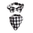 thumbnail image 1 of piezas con collar de gato clásico a cuadros con cascabeles, cascabeles de collar de gato separados, 1 of 5