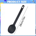 thumbnail image 3 of Silicone Cooking Spoons 11 Inch Heat Resistant Kitchen Spoons for Mixing, Serving and Stirring Large Non Stick Basting Utensils, Cooking Utensil for Kitchen Cooking Baking Stirring,Z1-Black, 3 of 7
