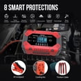thumbnail image 4 of Cargador de Batería Automático Inteligente 6A 12V con Pantalla LCD, 4 of 9