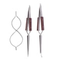 thumbnail image 1 of WRITWAA 3Pcs Jewelry Soldering Tool Accessory Set with Silver Tweezers and Welding Clamp for Crafting, 1 of 6