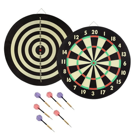 - TG Game Room Dart Set with 6 Darts and Board