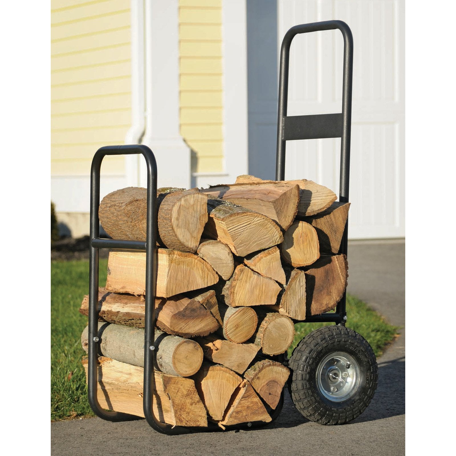 Haul-It Wood Mover Rolling Firewood Cart by ShelterLogic