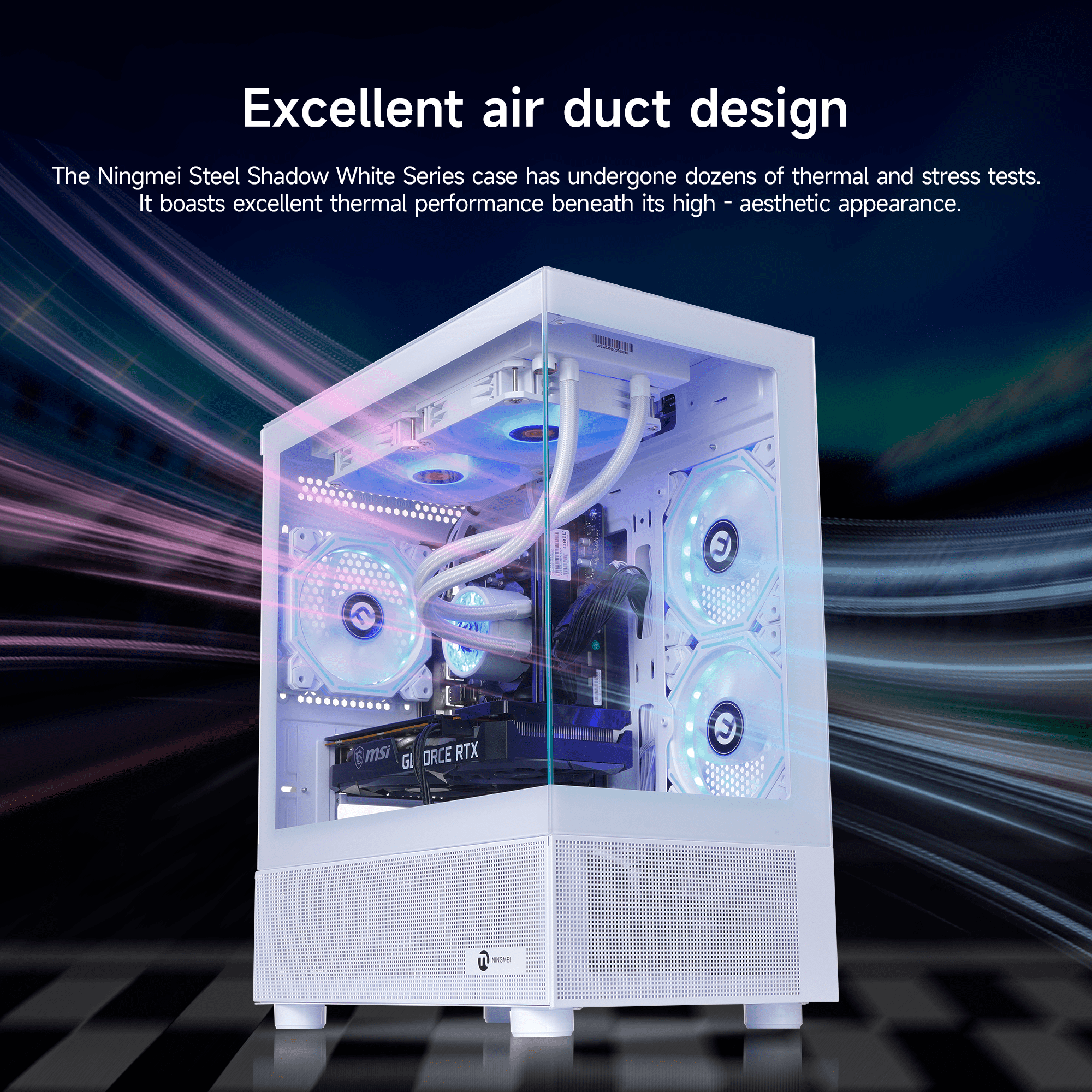 Ningmei Gaming PC AMD R7 7800X3D NVIDIA GeForce RTX 5070 32GB RAM 1TB SSD Windows 11 PC Gaming