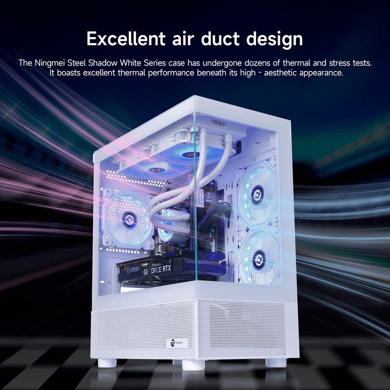 Ningmei Gaming PC AMD Ryzen 7 5700X NVIDIA RTX 4060 32GB RAM