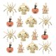 thumbnail image 1 of 20 piezas de joyería de Halloween colgante collar colgantes pendiente colgantes colgante de aleación, 1 of 8