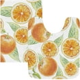 thumbnail image 3 of Dreamtimes Citrus Orange Fruit Anti-Slip Ultra Absorbent Durable Bath Rug with Rubber Backing,17.3"x13.4", 3 of 5