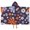 Darkpurple Daisy Flower, variant on Pink Daisy Flower White Blooms Pattern Hooded Bath Towel,50"x30" for Ages 3 To 12 Kids, Quick Dry Lightweight Soft Microfiber Hood Beach Towel Cover Up for Kids