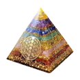 thumbnail image 1 of 1pcs Crystal Obsidian Ornament Ornament para Adultos de Mujeres de Yoga - Estilo c Sunnimix Pirámide de cristal, 1 of 8