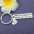 thumbnail image 3 of Wedding Officiant Keyring Appreciation Gift for Wedding Planner Thank You for Being Such an Important Piece of My Story Keychain Wedding Officiant Thank You Gift Best Officiant Ever keepsake Gift, 3 of 4