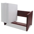Carver Rack Carver Binder Rack, Wood, 17 1/8 x 9 3/4 x 9 5/8, Mahogany Finish ...