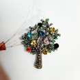 thumbnail image 6 of Rhinestone Tree Of Life Brooch Pins For Women Men Fashion Vintage Colorful Crystal Lapel Pin Corsage For Hat Banquet Suit Dress Accessories Elegant Wedding Festival Party Statement Jewelry Gifts, 6 of 6