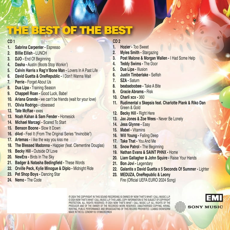 NOW THAT'S WHAT I CALL MUSIC! CDセット Various Artists - Now That's What I Call Music! 74 [CD] - Amazon