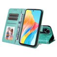 thumbnail image 4 of Funda tipo cartera GANGXUN para OPPO A98 , diseño girasol, cuero PU, soporte, cierre magnético, tarjetero, 4 of 5
