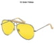 thumbnail image 1 of 3138 Shooter Style Vintage Aviation Sunglasses Metal Circle Brand Design Sun Glasses Oculos De Sol With Hood Boris, 1 of 5
