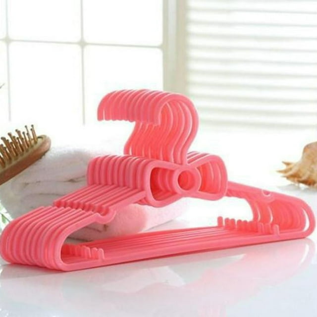 10pcs Set Children‘s Bow Hanger Home Baby Clothes Hanger