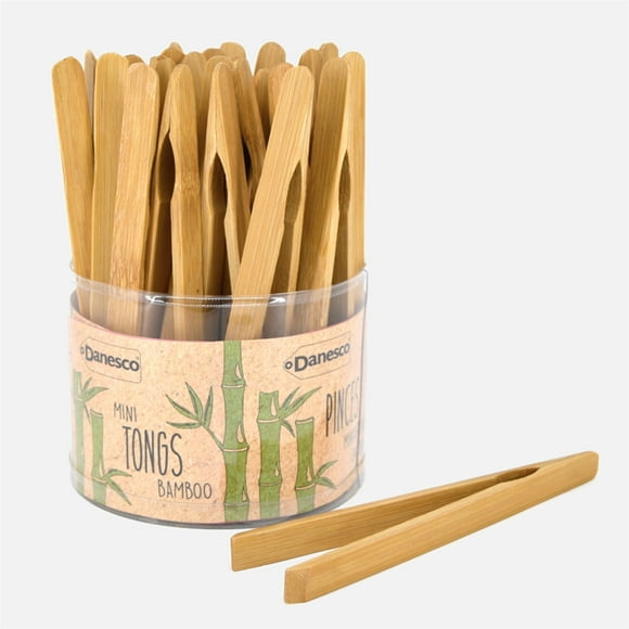Linen Chest Mini Bamboo Tong by Danesco