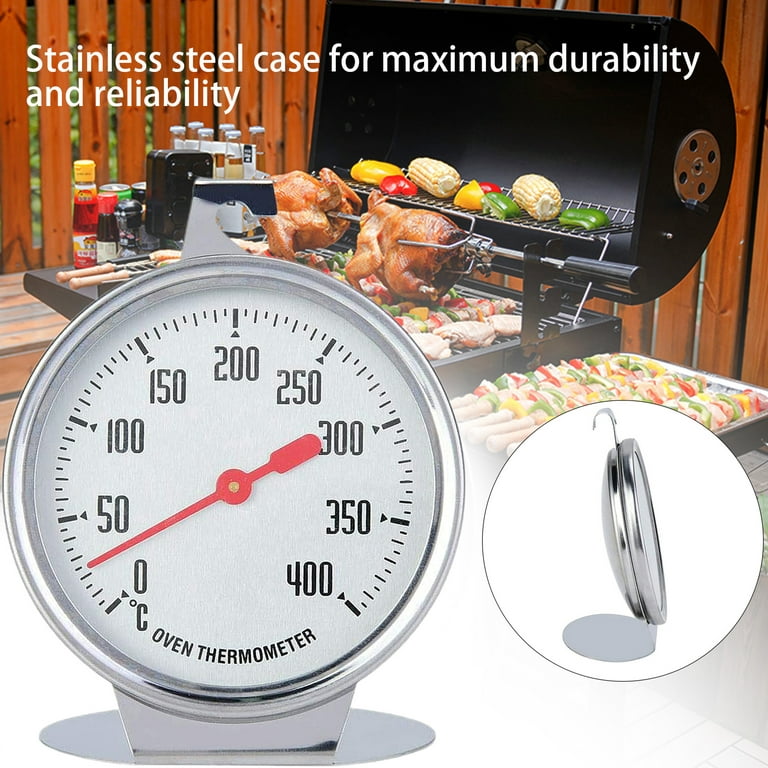 Grandest Birch Portable Appliance Thermometer Precision Stable Heat Resistant Simple Installation Cooking Oven Thermometer for Kitchen, Adult Unisex