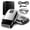 Silver, variant on Obacre Foil Electric Razor Cordless Portable Shaver with LED Display for Men