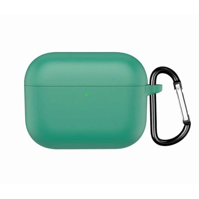 GadgetCom Replacement Case Compatible with Apple AirPods Pro 3 , Shockproof Silicone Cover Earbuds Pouch Shell With Carabiner