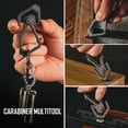 thumbnail image 5 of Key Unity Carabiner Keychain Clip, Anti-Lost Titanium Key Holder with Multitool for Men & Women KU05, 5 of 8