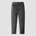 thumbnail image 5 of Mepaouo Fleece Waterproof Pants for Women Men Winter Warm Outdoor Snow Sweatpants Sizes M-5X, 5 of 6