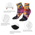 thumbnail image 5 of Naloa Colorful Gecko Jungle Art Ankle Socks for Women Non Slip Socks No Show Socks Classic Low Cut Casual Socks Casual Socks, 5 of 7