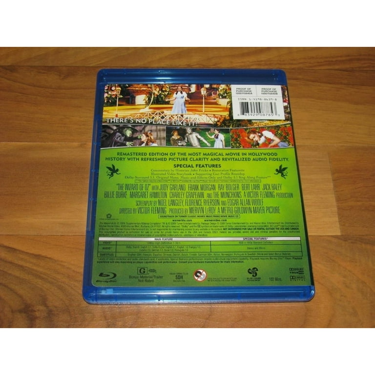 The Wizard of Oz 70th Anniversary Edition (Blu-ray) - Walmart.com