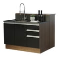 thumbnail image 2 of Isla de Cocina con Encimera y Mostrador Madesa Glamy 120 MN, 2 of 5