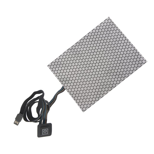 Flexible Clothing Heating Pad, Bend Resistant Fast Even Heating Portable Vest Heating Warmer Pad Soft Safe Far Infrared for Jacket for Vest