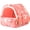 Pink Fox, variant on Parrot Bird Bed Hammock Winter Warm Bird Plush Nest Toy for Parakeet Comfortable Hanging Bird Bed for Cage