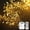 Warm White, variant on Firecrackers String Light, 29.5Ft 300 LED Battery Operated 8 Modes Christmas Tree Cluster Lights with Remote Control Firefly Lights for Xmas Party Home Garden Decoration